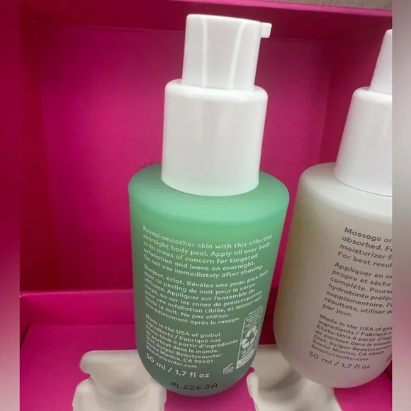 BeautyCounter Renew You Body Duo: Overnight Resurfacing Peel & Tight Boost Serum - Picture 9 of 14